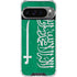 Saudi Arabia Flag Distressed Google Pixel 10 Pro XL Clear Case